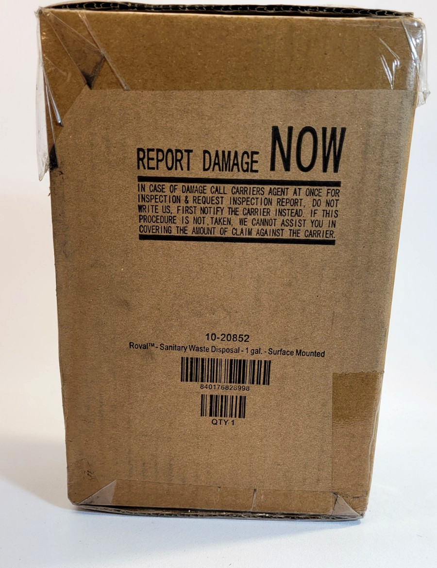 ASI 10-20852 Roval Surface Mounted Sanitary Waste Receptacle – Satin