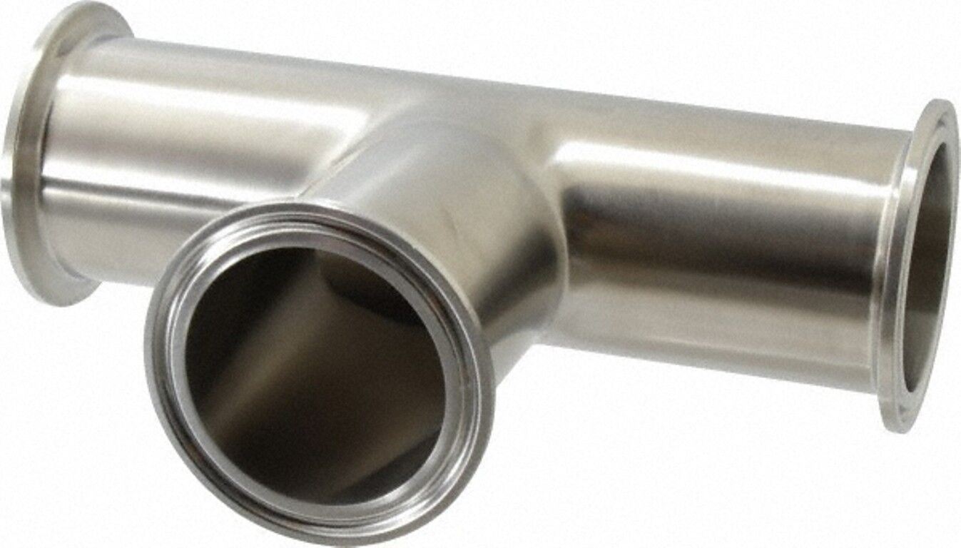 VNE EG72.0 2in. 304 SS clamp type sanitary tee