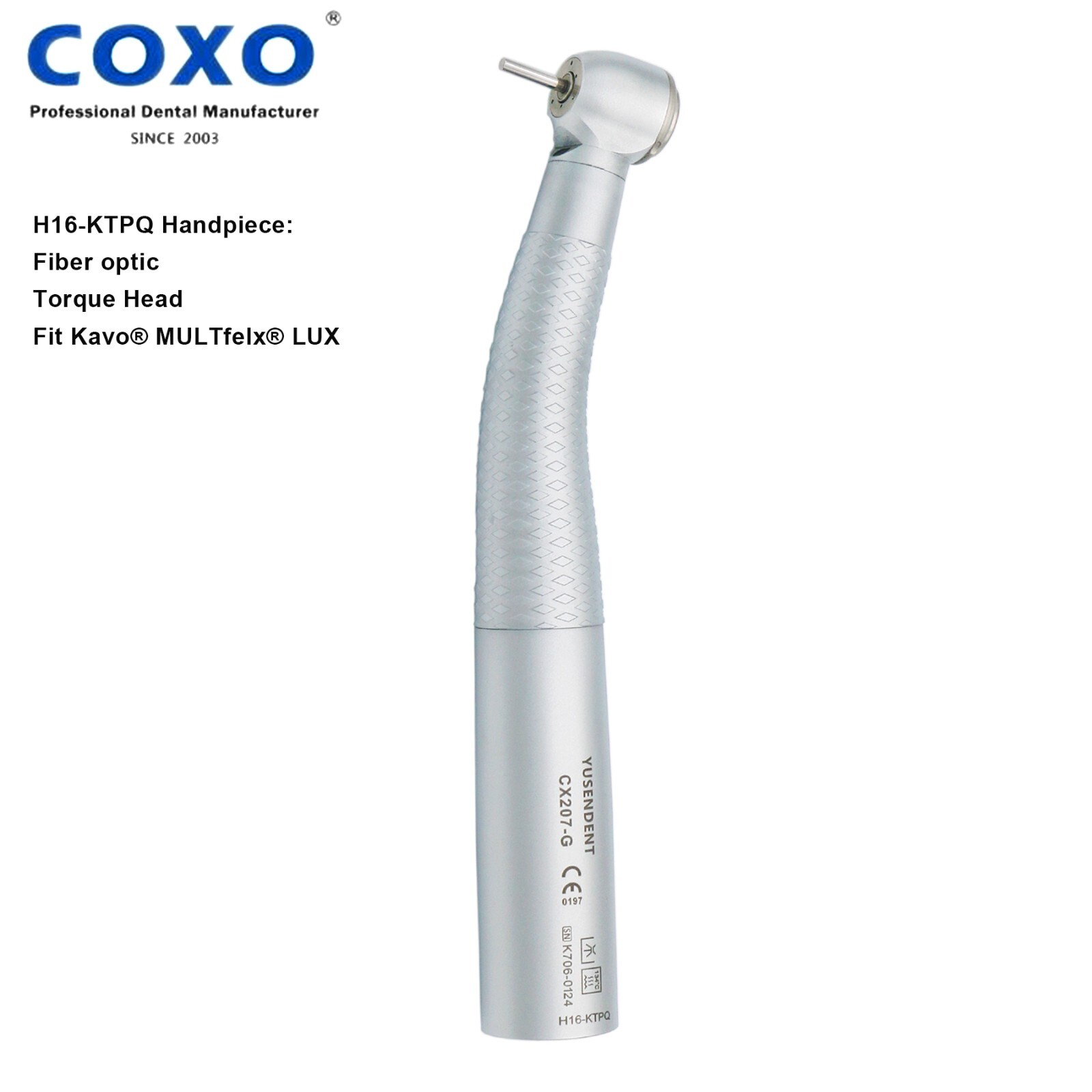 BEING Dental 45 degree Surgical Handpiece Fiber Optic Turbine For KaVo MULTIflex