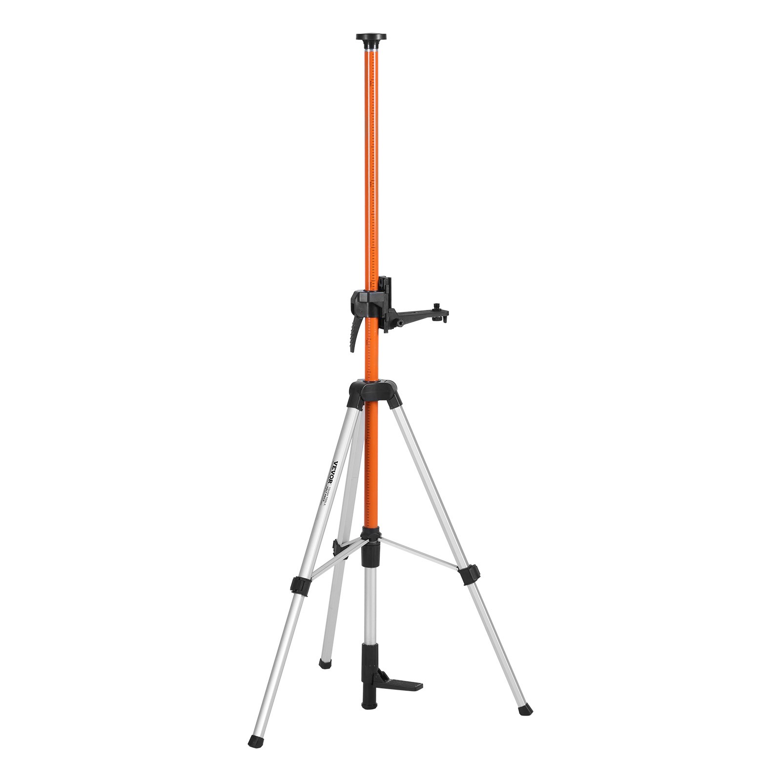 VEVOR Laser Level Tripod 1/4″-20 & 5/8″-11 Thread 40.94-133.85 in Height Adjust