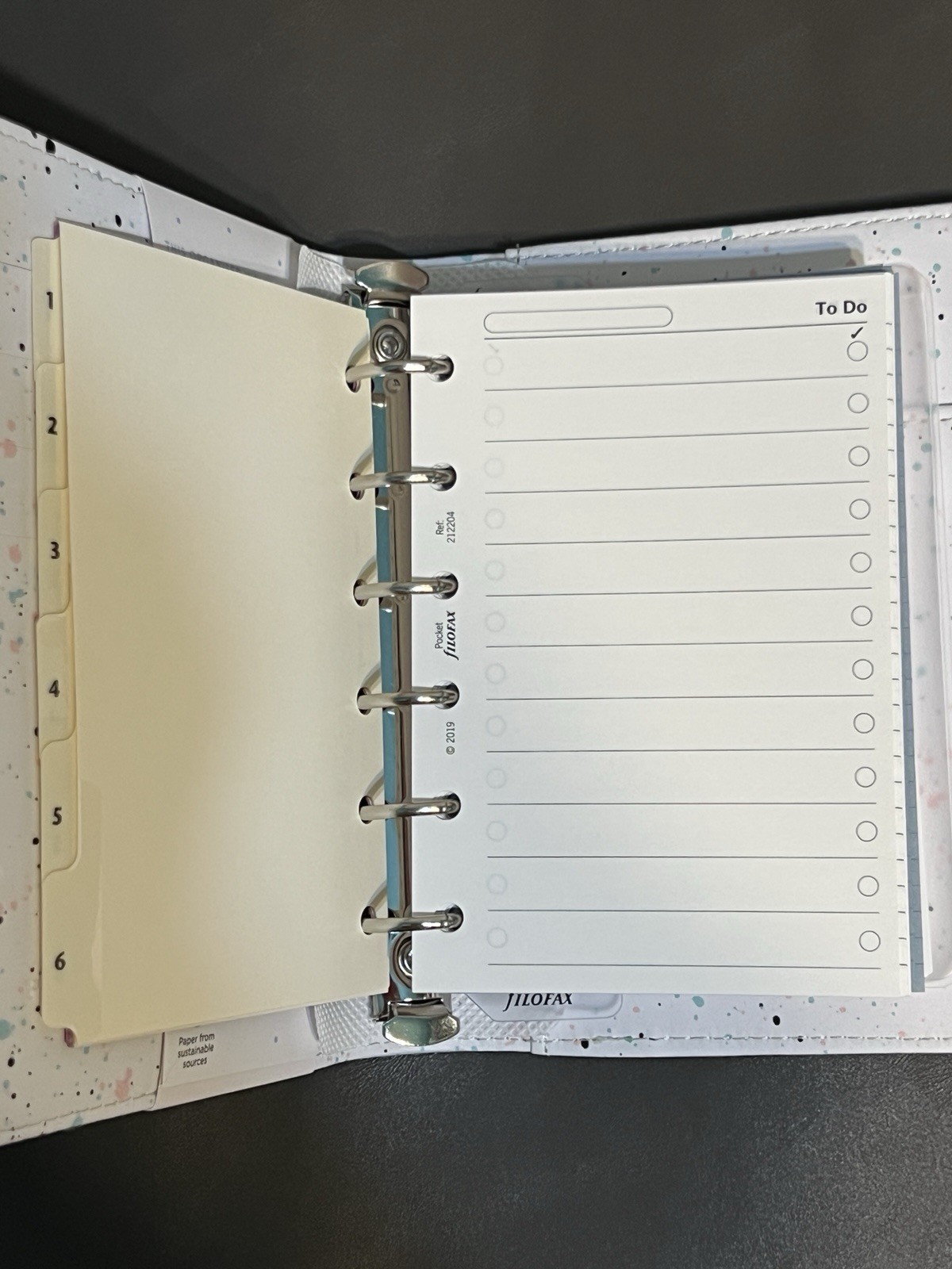 Filofax Expressions Mint Pocket Size Organizer Planner Ring Binder 2024 NWT!