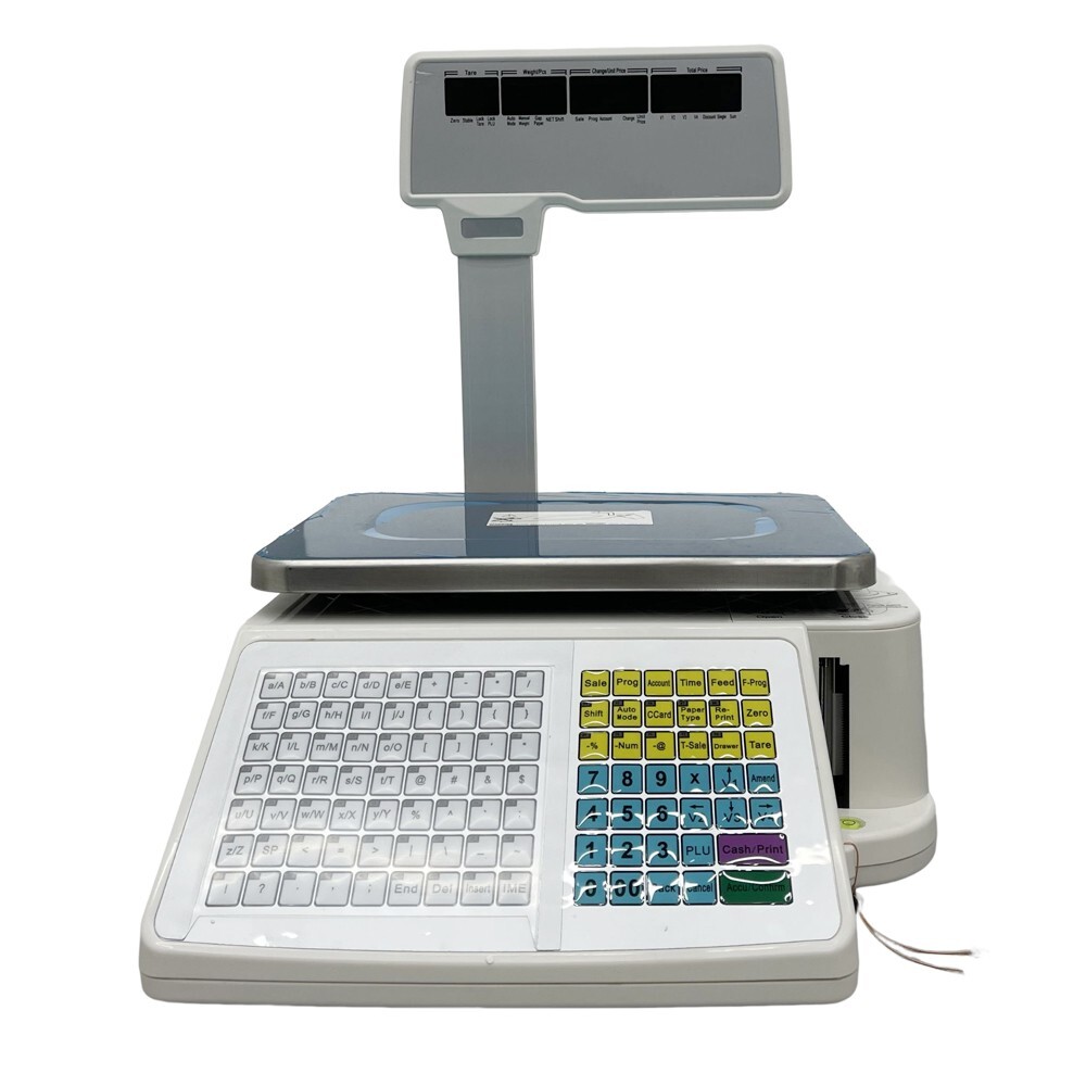 Four Screen Weigh Digital Price Computing Scale with Thermal Printer 30KG/ 66lbs