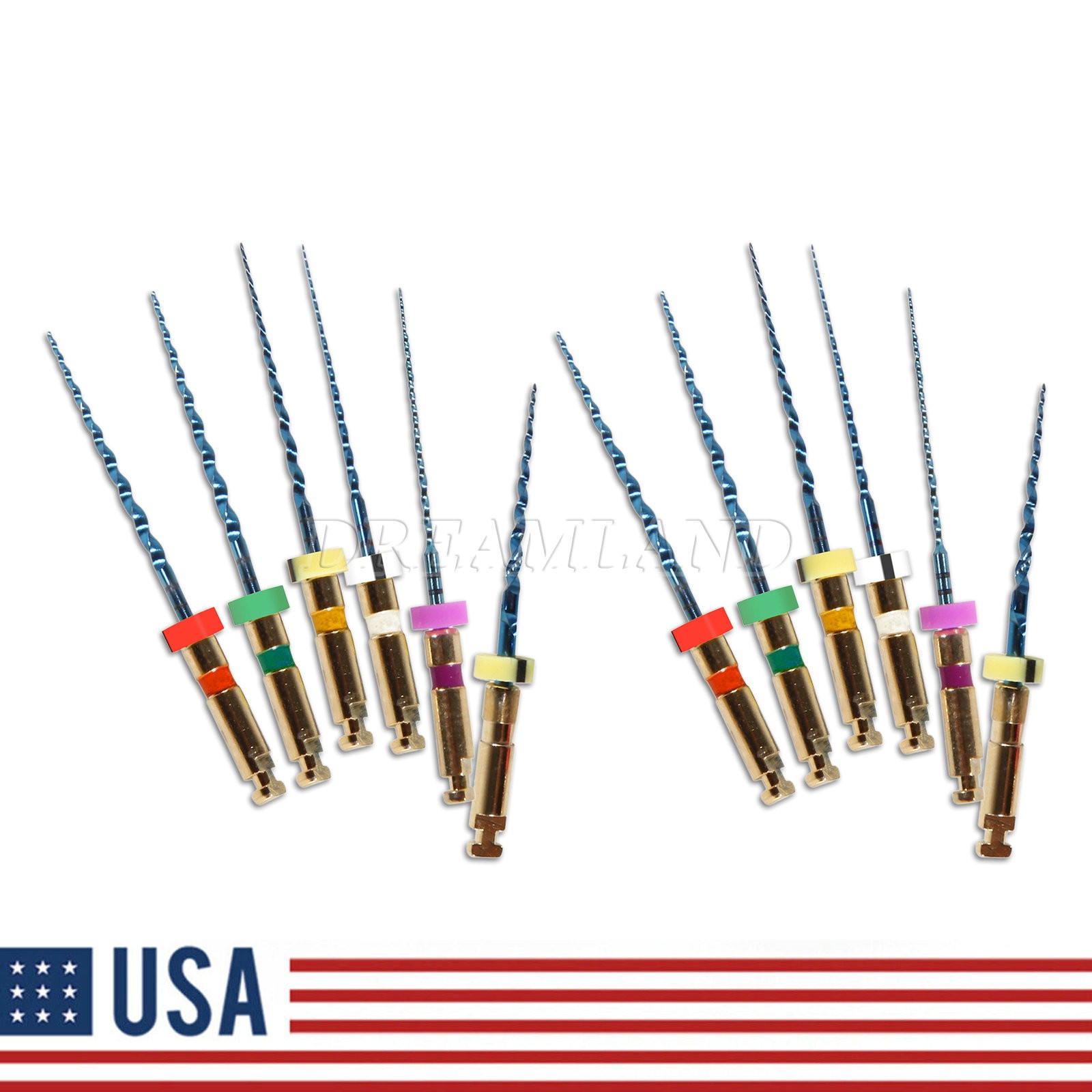 1 PACK Dental Rotary 21MM Lima ENDO Root Canal Niti Files CICADA Universal