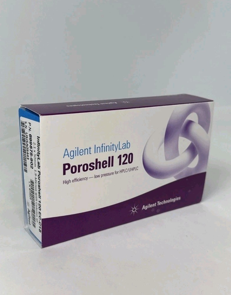 Agilent HPLC Poroshell 120 EC-C18, 4.6 x 50mm, 2.7μm Column PN: 699975-902