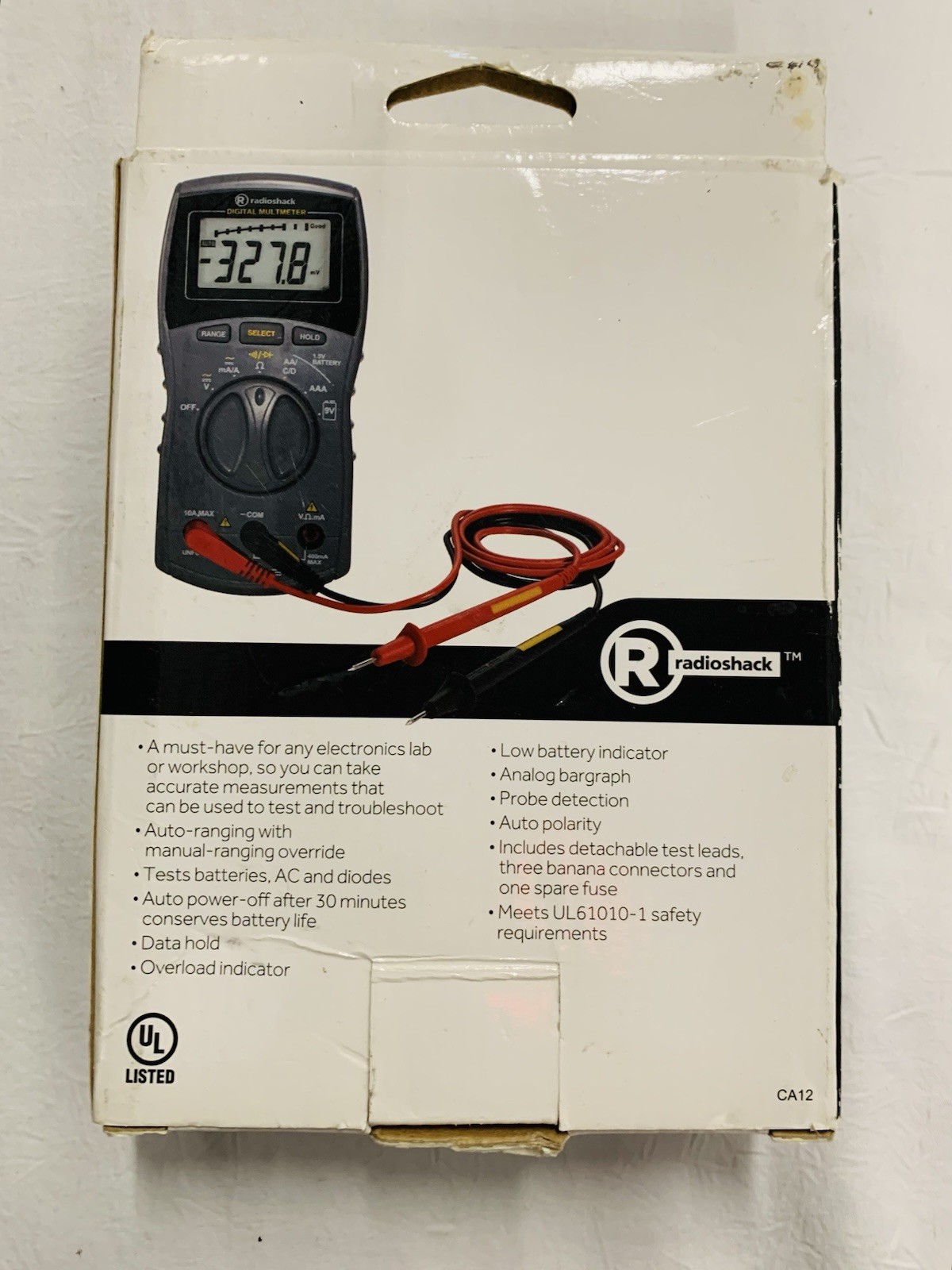 RadioShack 29-Range Digital Multimeter (Model 2200813