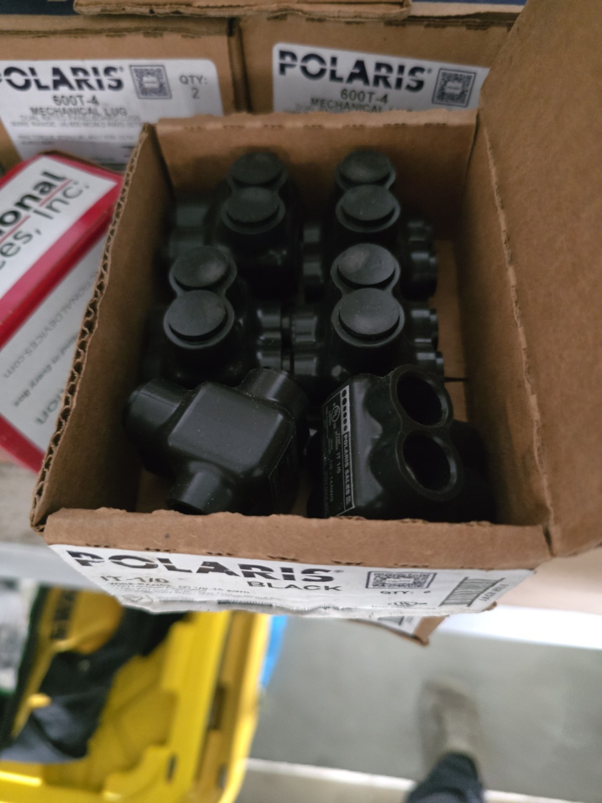 NSI Polaris IT-1/0, 1/0-14 Awg Insul-Tap Connector – New, Box of 6