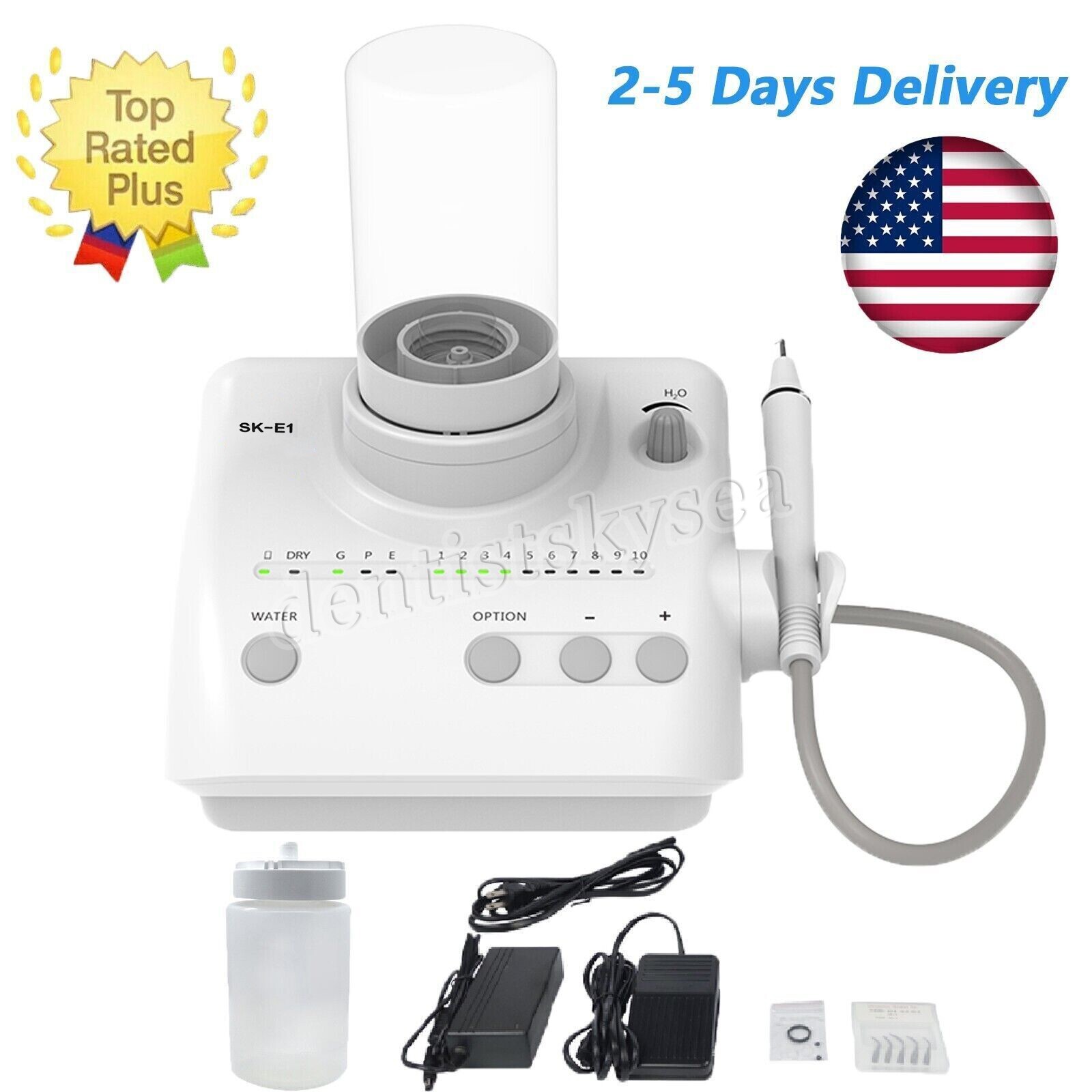 For Cavitron Dental Portable Ultrasonic Piezo Scaler 2*Bottles fit EMS Handpiece