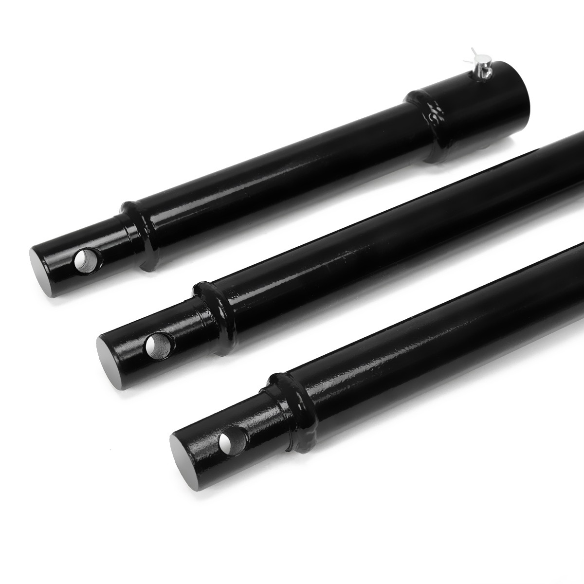 XtremepowerUS 3-Pieces Post Hole Digger Auger Extension With 3 Sizes 20″ 12″ 8″