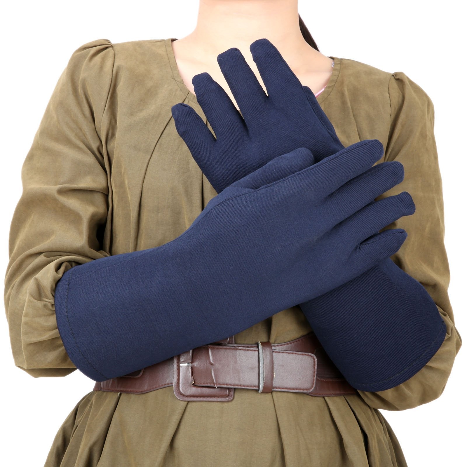 1Pair Hospital 0.35mmpb X-ray γ-Ray Protective Glove MRI CT Radiation Protection