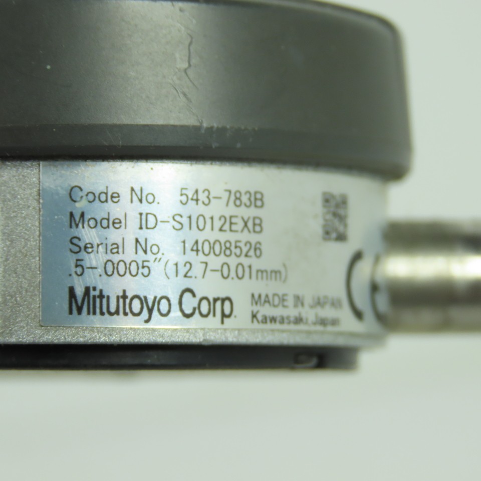 Mitutoyo 543-783B ID-S1012EXB Absolute Digimatic Indicator 0.5-0.0005″