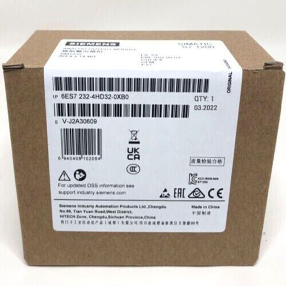 1PC NEW SIEMENS 6ES7 232-4HD32-0XB0 6ES7232-4HD32-0XB0 Analog Output Module #S