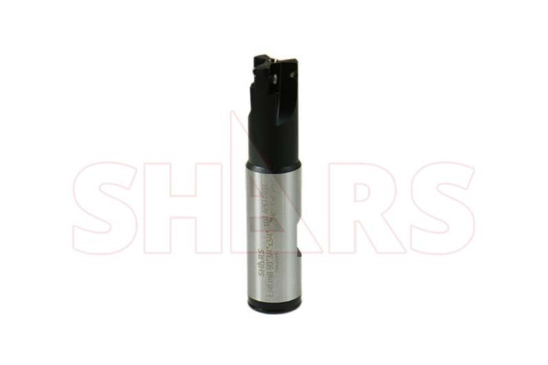 Shars 3/4″ 3 FL 90° Indexable End Mill W/Certificate +5pc APKT Insert ![