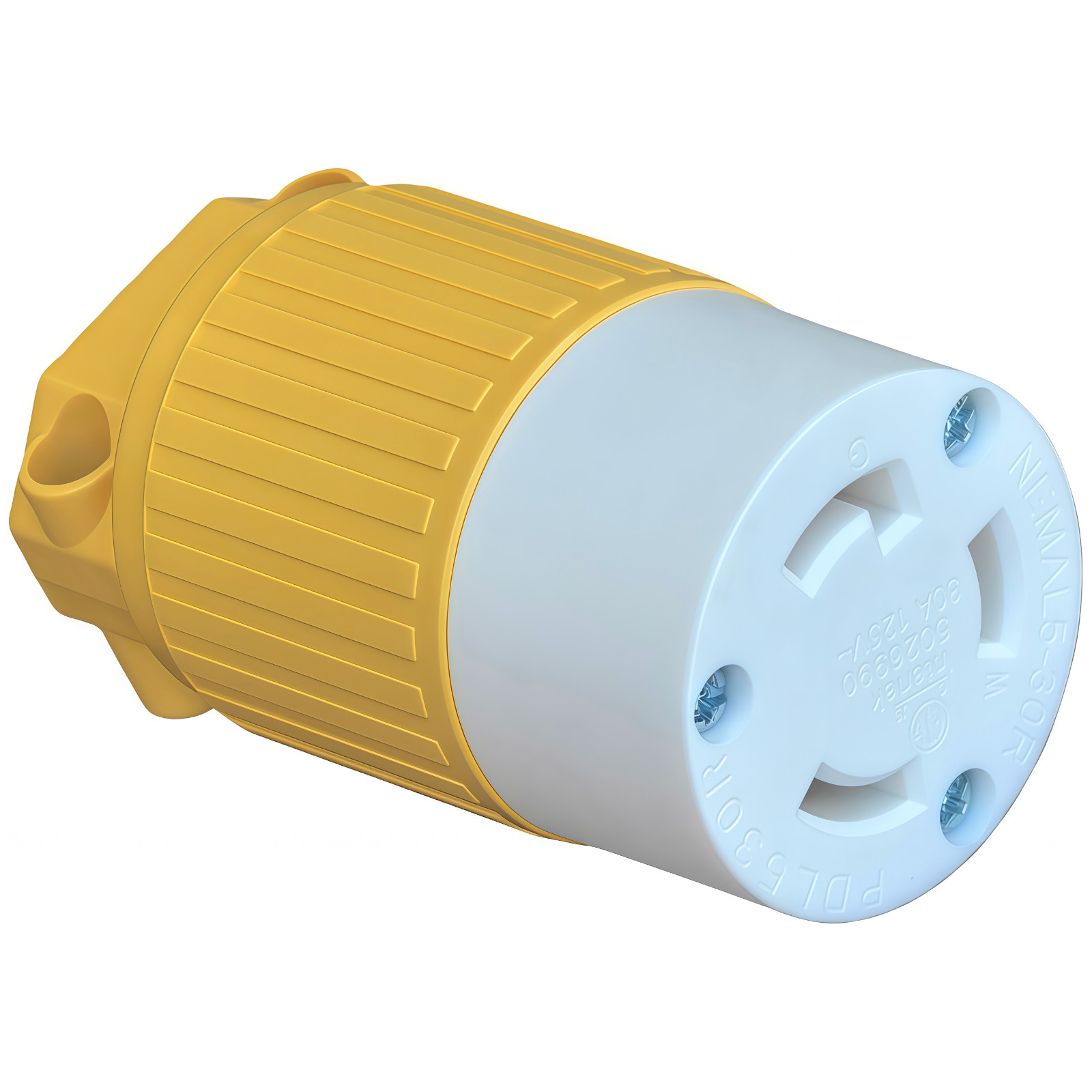 NEMA L5-30R Locking Receptacle Generator Twist Lock Adapter Connector,30A 125V