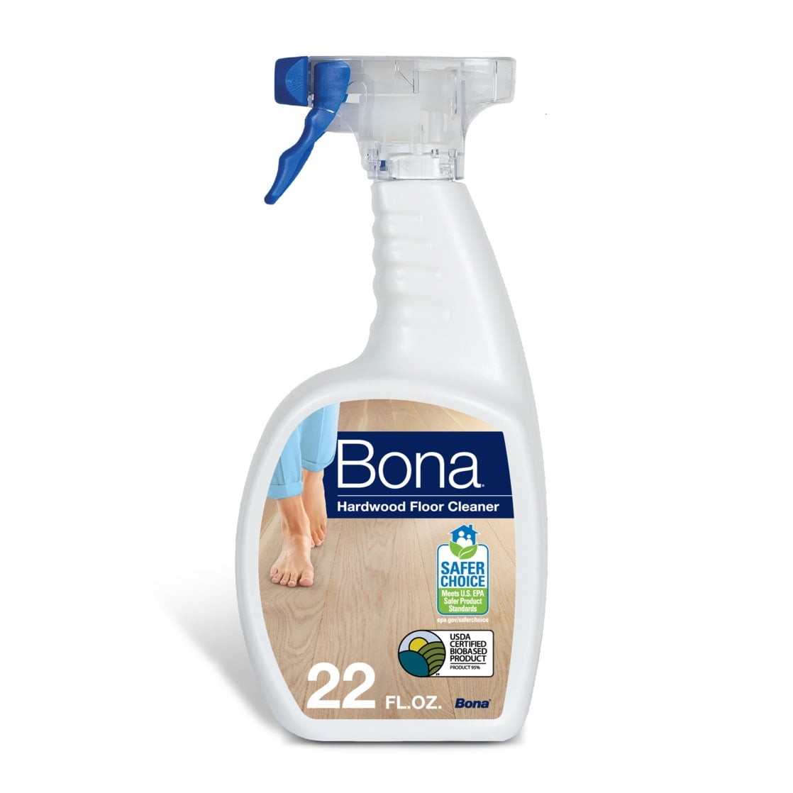 Bona Hardwood Floor Cleaning Solution Spray Unscented 22 fl oz 2 Pack