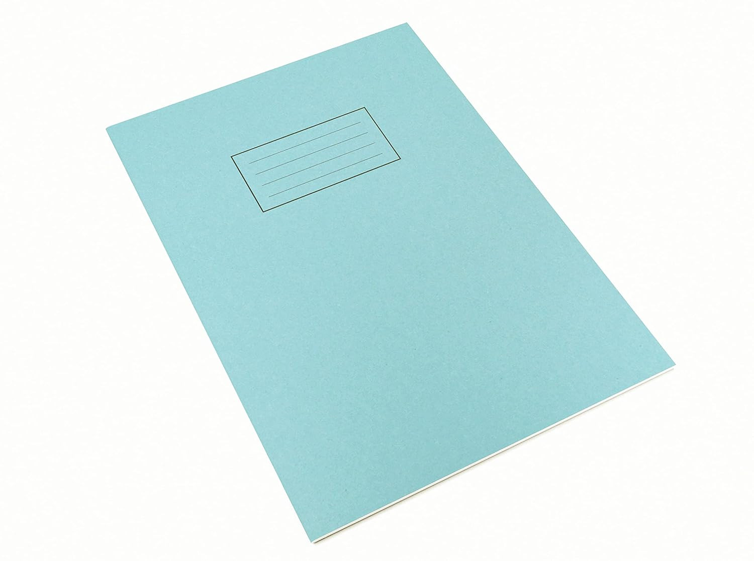 Silvine EX114 Plain Exercise Book – Blue (Pack of 10), A4 (210X297Mm)