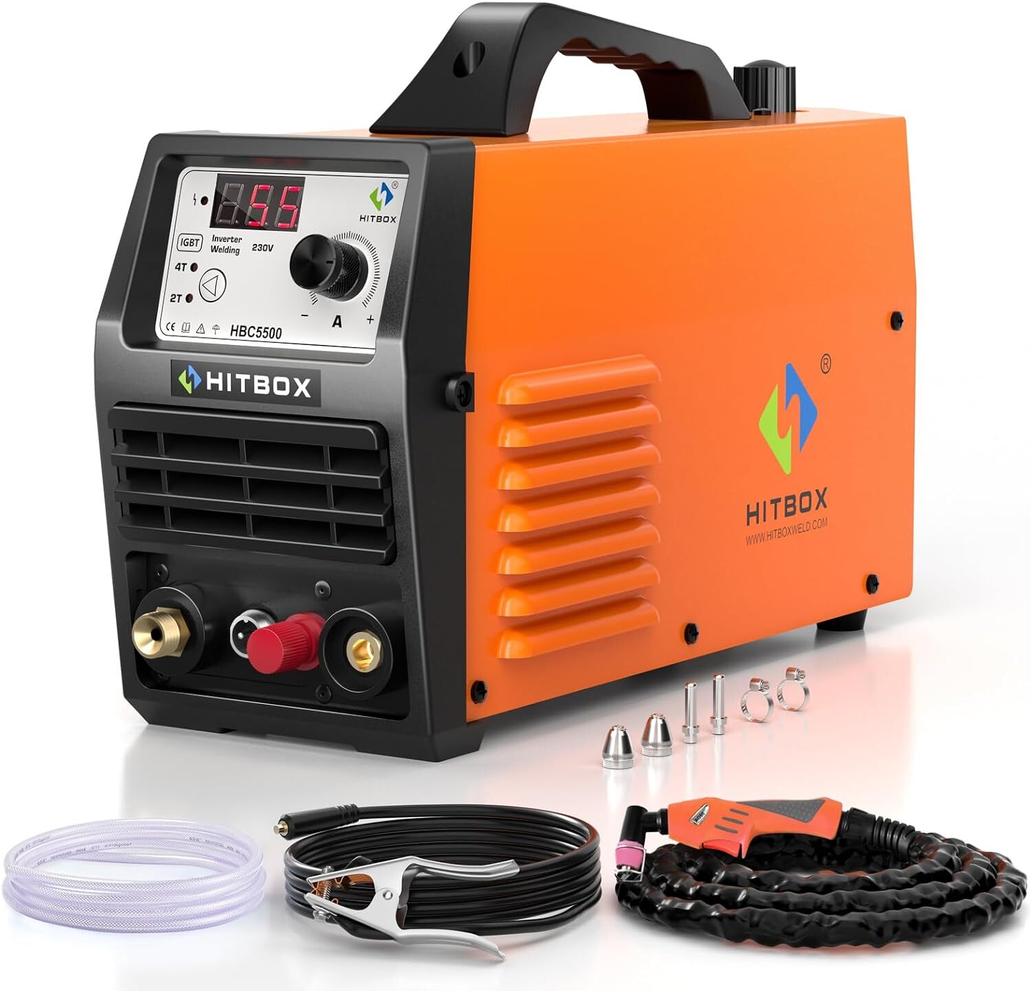 Plasma Cutter 55A HF Non-Touch Pilot Arc Plasma Cutting Machine 110V 220V Hitbox
