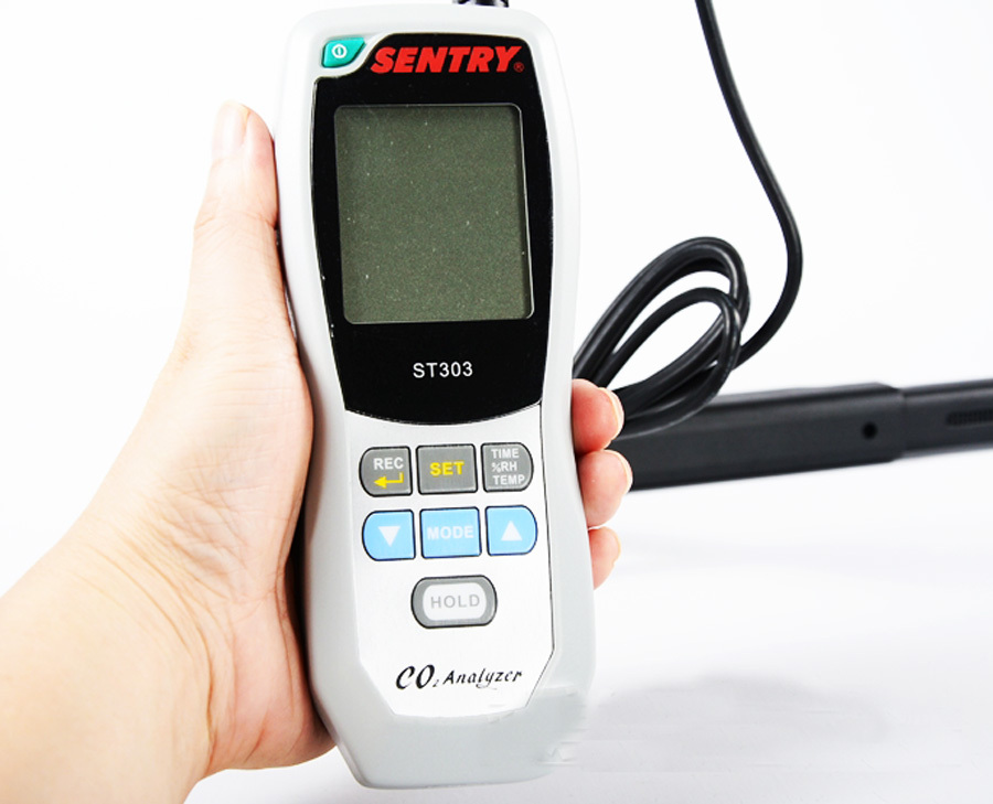 SENTRY ST-303 Hand held high precision portable CO2 Analyzer 0 to 9,999 ppm✦Kd
