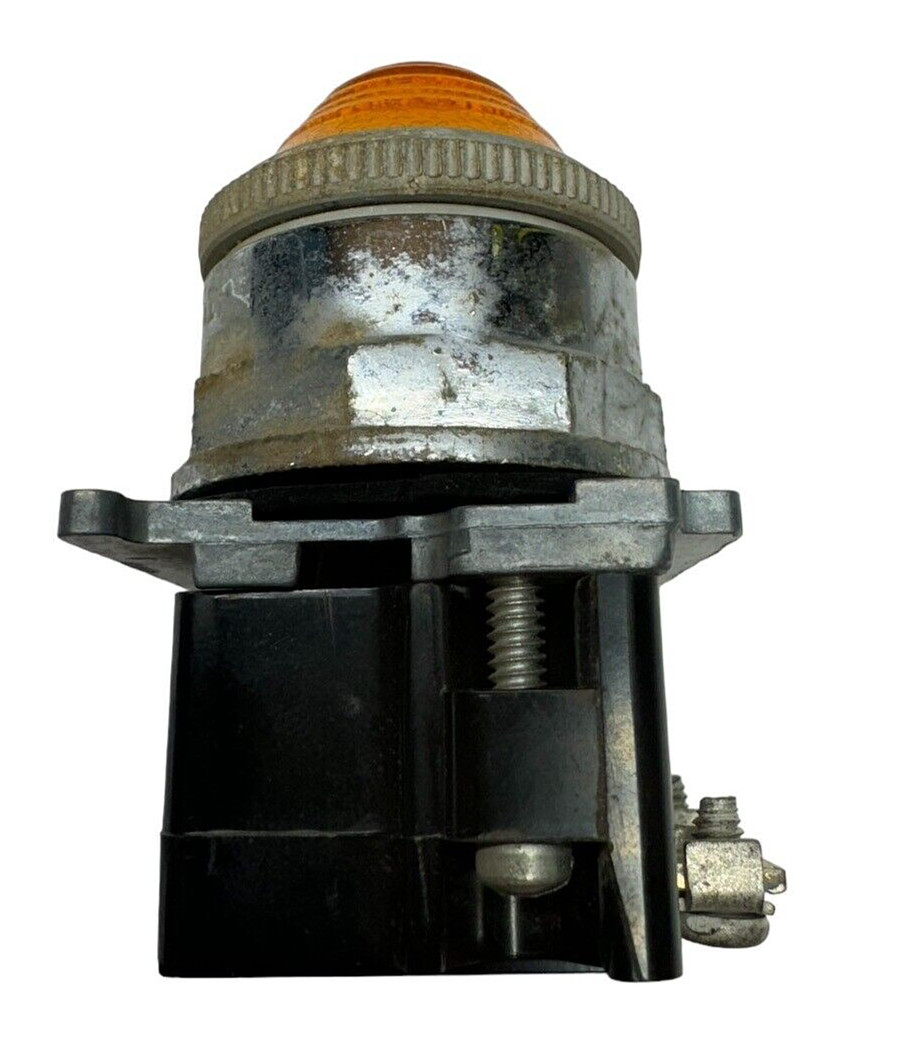 Cutler-Hammer 10250T Contact Block, 6.3V Amber Light, 50/60Hz, 4782H