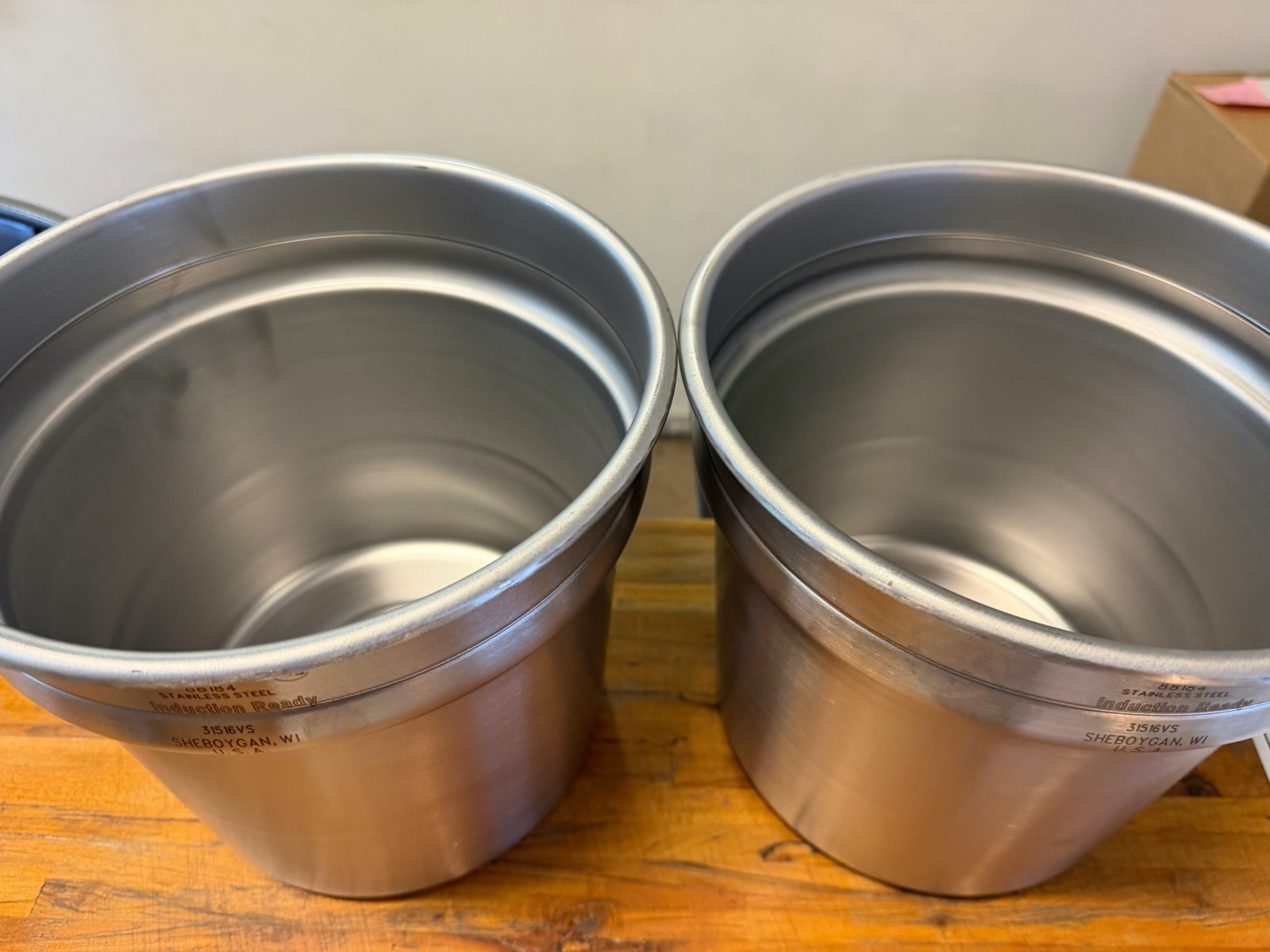 Vollrath 88184 Induction Ready 7 Quart Inset Pan SET OF 2