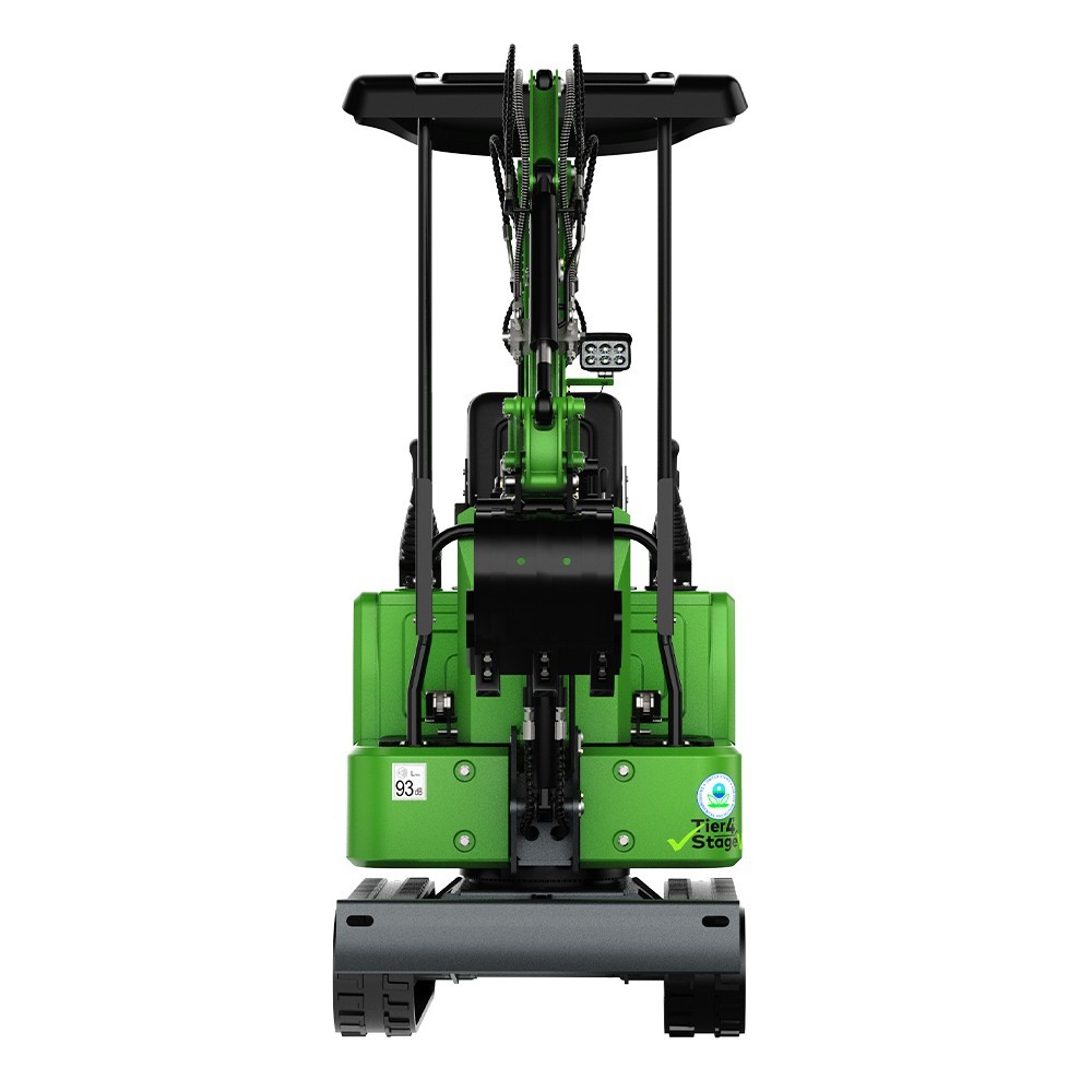 Free Ship Mini Excavator 1 Ton Digger 13.5hp Gas Tracked Crawler B&S EPA Engine
