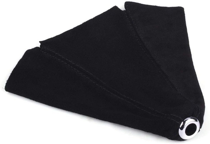 Suede Leather Shift Boot with Black Stitch Manual or Auto Gear Sh Color: Black