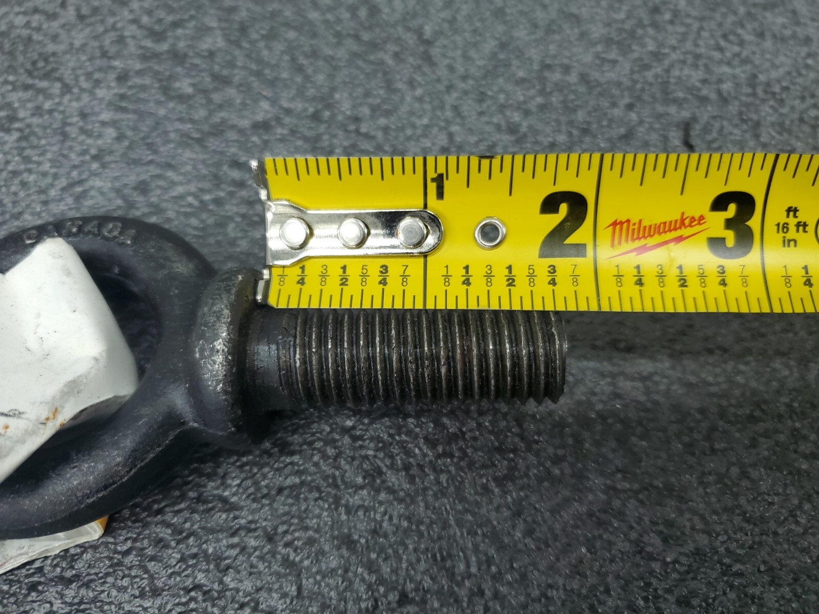 Lot of 4- Crosby 5/8-11 x 1.75″ Thread Lifting Eye Bolt Eyebolt Forged QTY 4