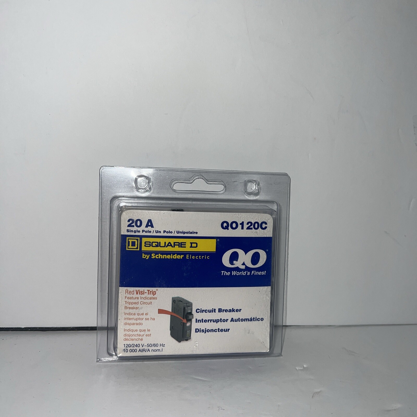 SQUARE D QO120C CIRCUIT BREAKER 1 POLE 20 AMP New
