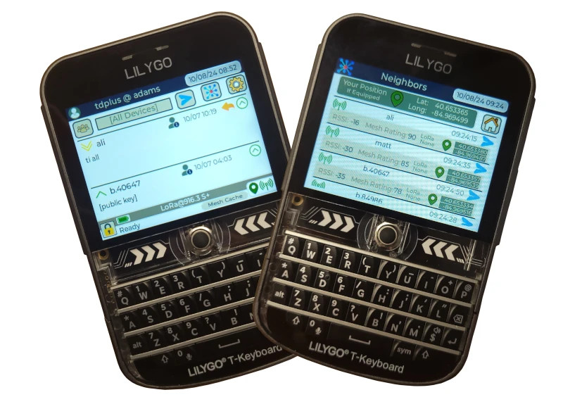 Meshtastic T-Deck LoRa Bundle – Encrypted Communication, Free Messages, New UI