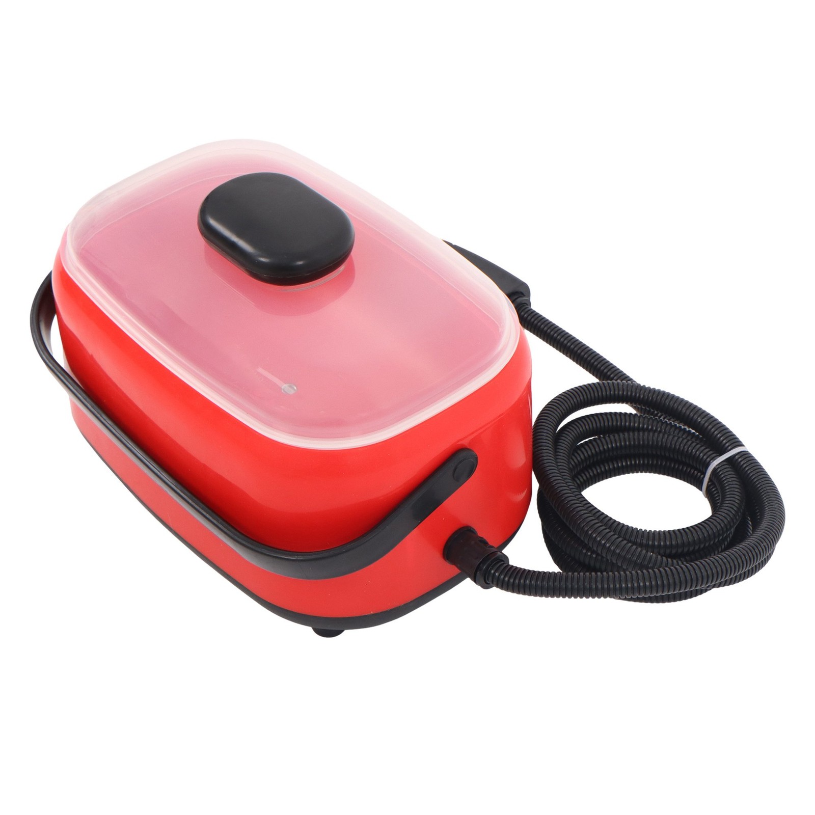 2500W Steam Cleaner 1500ml 110V Red Portable-Car Engine Degreasing&Tile Grout