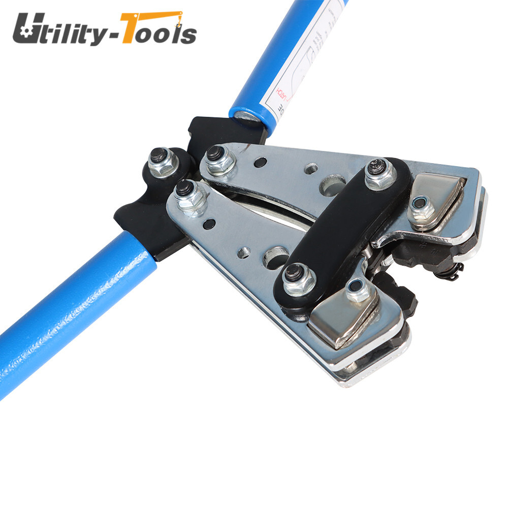 Battery Cable Lugs Crimping Tool Wire Crimper & Cable Cutter For 6-50mm²