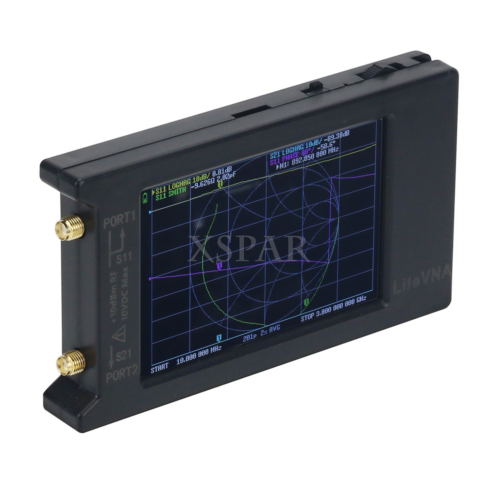 LiteVNA-64 Vector Network Analyzer VNA Antenna Analyzer with 3.95-inch Screen