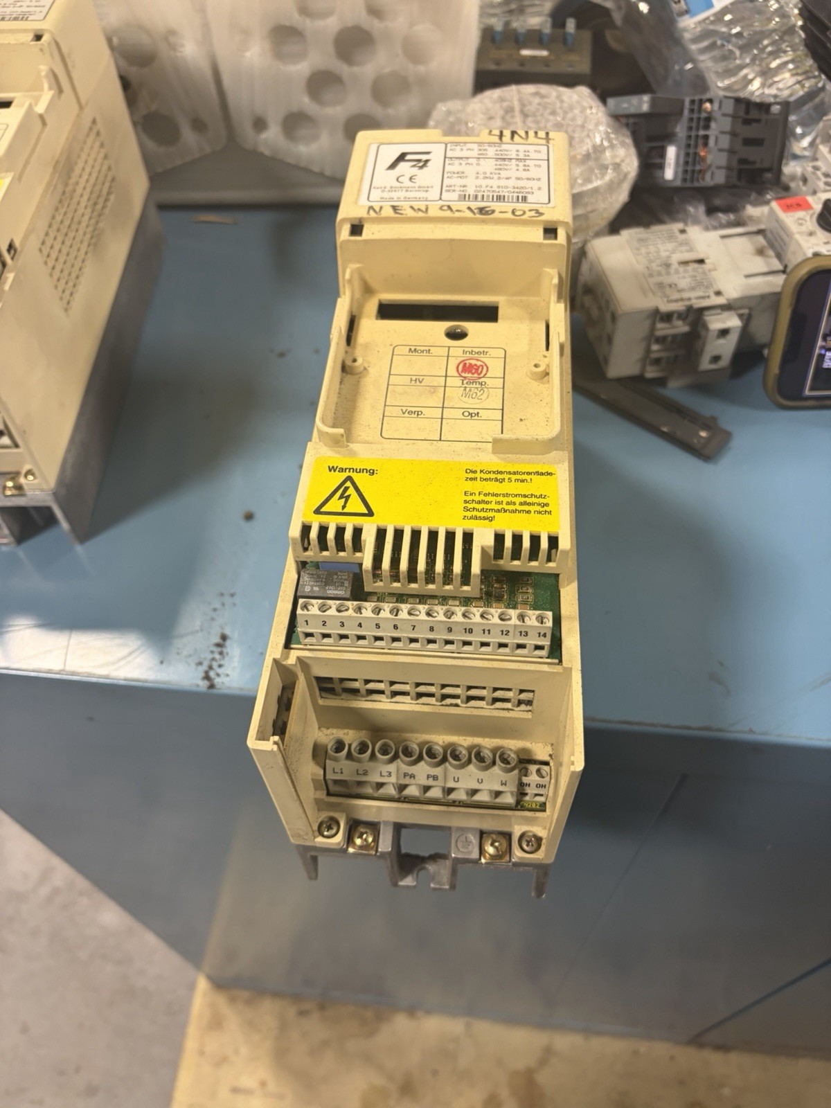 KEB Frequency Converter, 2,2 kW 10.F4.S1D-3420/1.2 USED