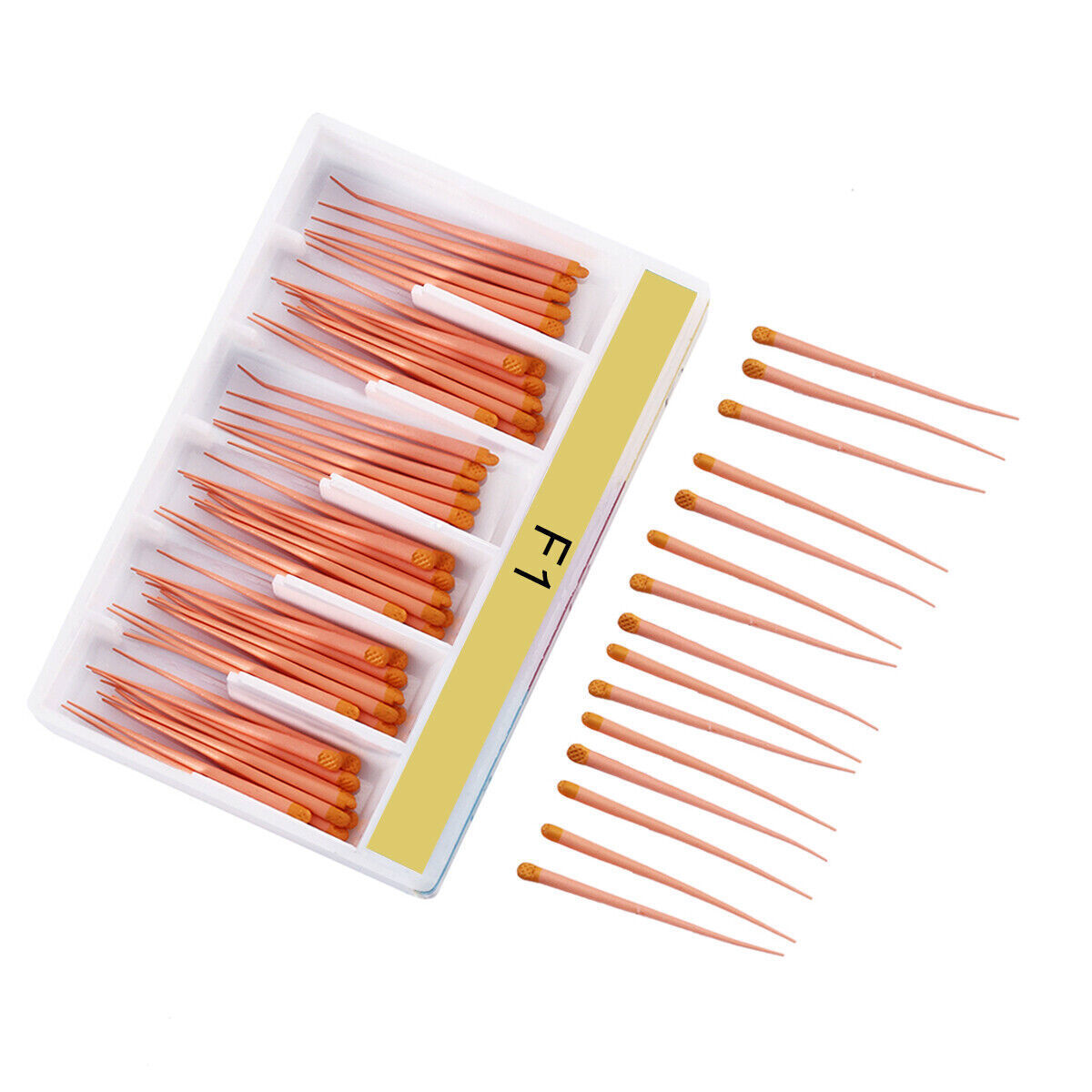 Eododoncia dental Puntas de gutapercha Puntas de obturación F# F1 F2 F3 AZDENT