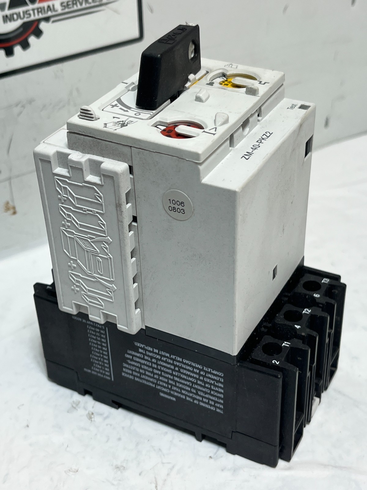 Moeller ZM-40-PKZ2 Motor Starter Protector 480/277V AC