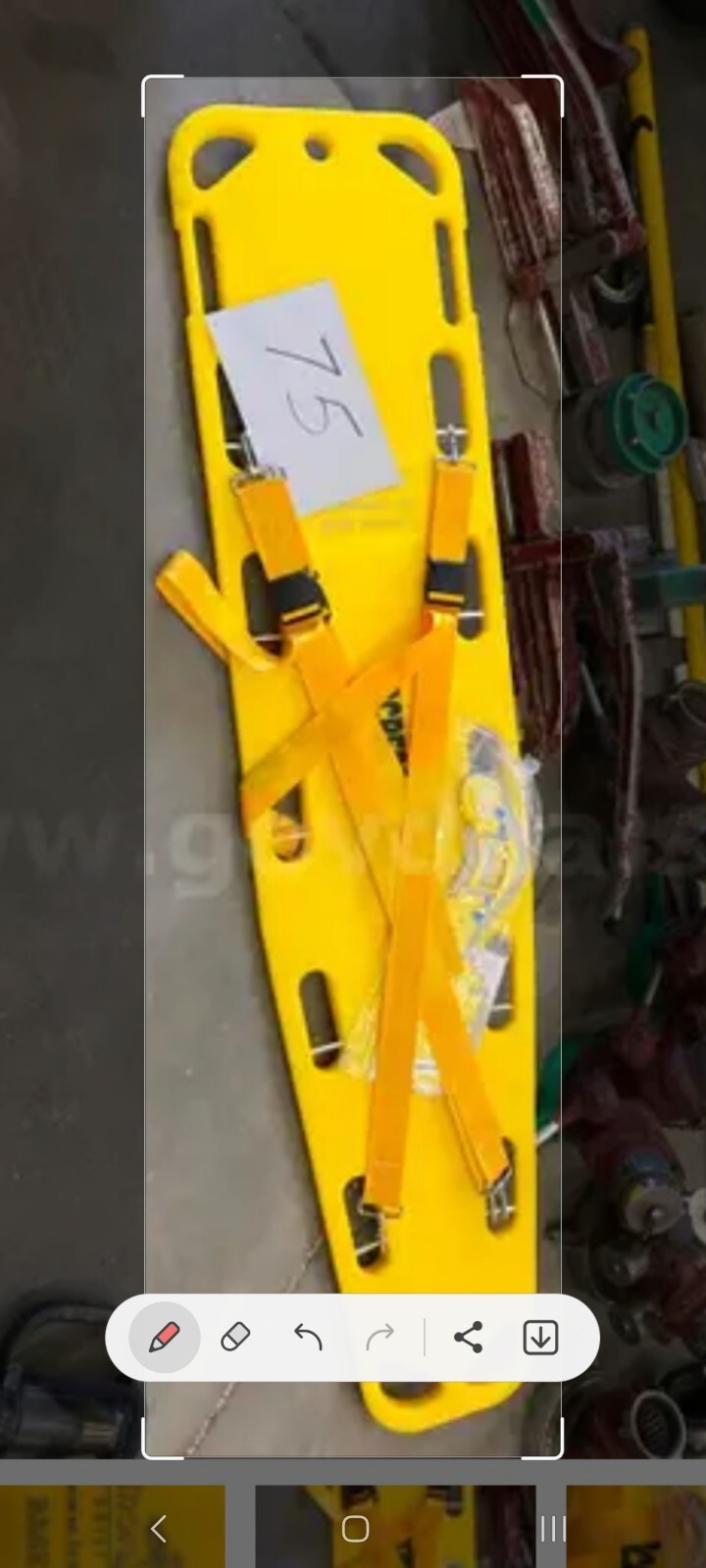 Iron Duck Spine Board Rescue Backboard Stretcher EMT Emergency Have 75 Available