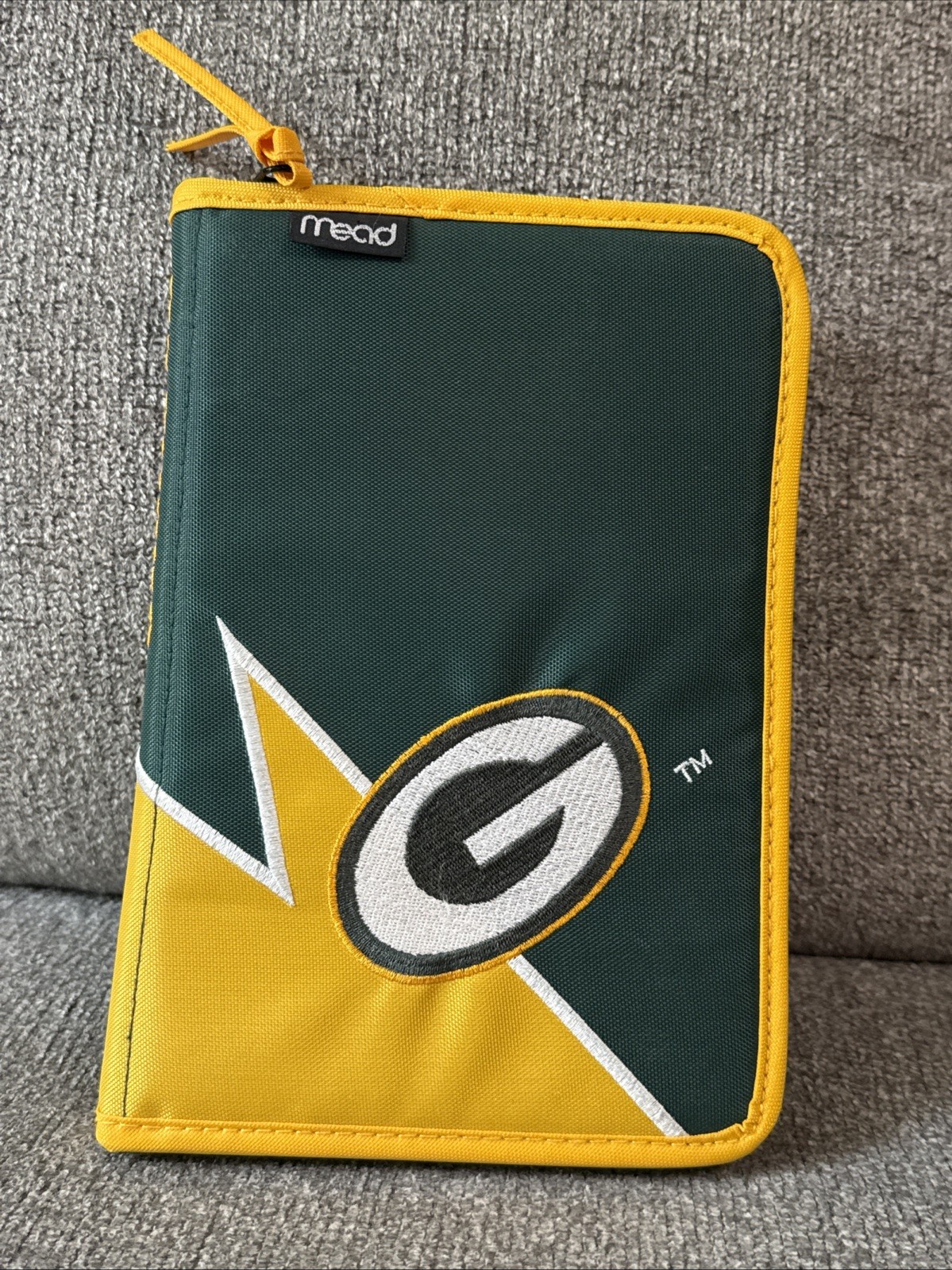 NOB VTG 1995 Mead NFL Green Bay Packers Zip Student Planner 6″ x 9″ FREE SHIPPNG