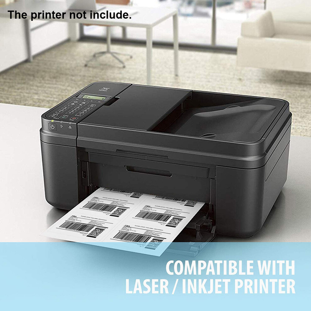 3000-150000 2.625 x 1 Blank Laser / Ink Jet Mailing Adhesive Address Labels USA