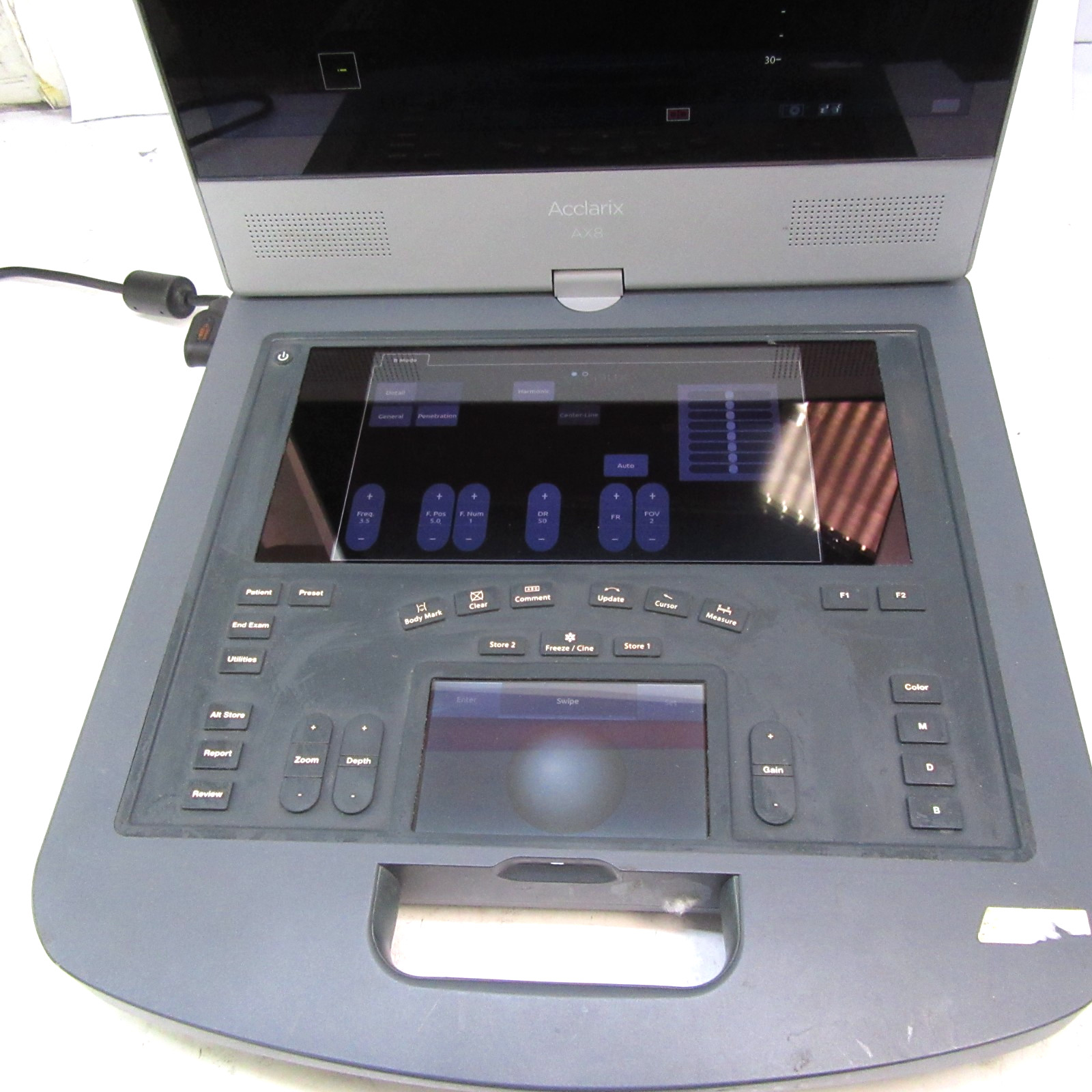 Edan Acclarix AX8 portable ultrasound *PARTS T12-D18