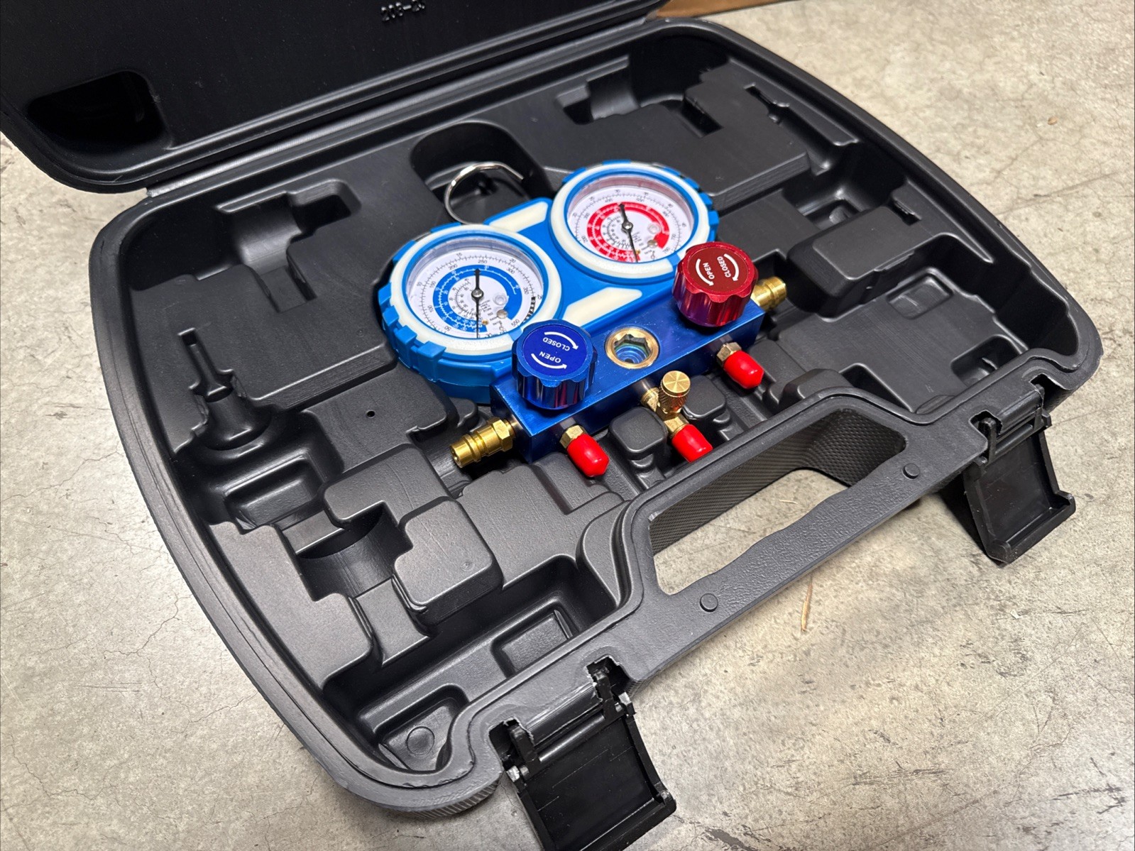 Carrying Case For HVAC R134A AC Refrigeration Kit Case Only