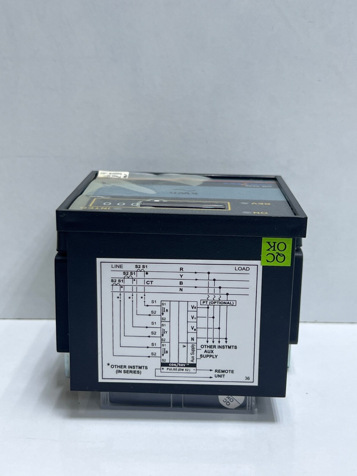 Conzerv DM5240 Power Meter 23.000 KWH