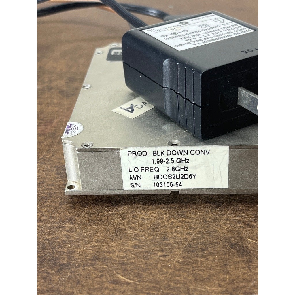 RF Central Block Down Converter 1.99-2.5 GHz, LO FREQ 2.8GHz Tested Working!