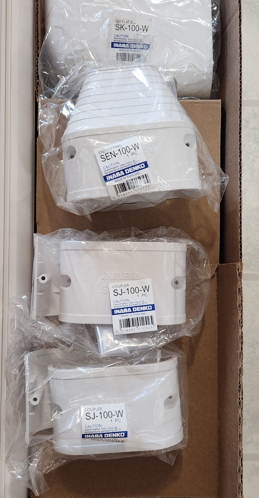 RectorSeal 85105 Slimduct SD-100-W White Premium Lineset Duct and Fitting Kit