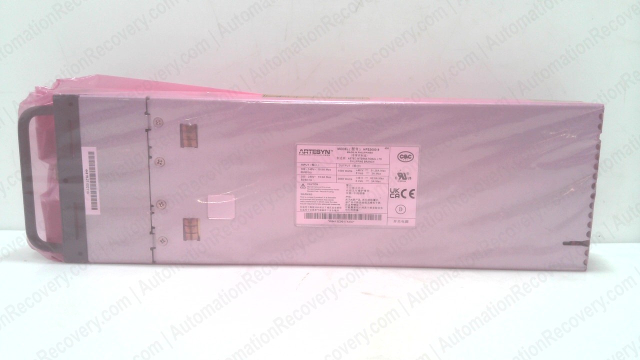 ARTESYN HPS3000-9, FRONT-END POWER SUPPLY, NEW* #348917
