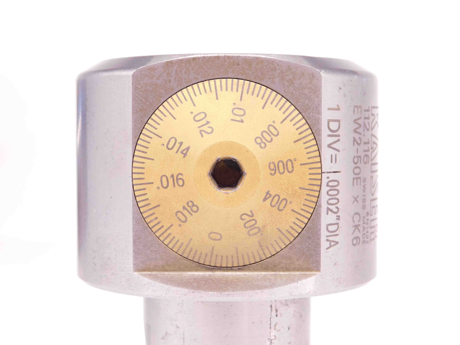 KAISER 112.116 FINE / FINISHING ADJUSTABLE BORING HEAD KAB6 HOLDS 5/8 BAR .0002