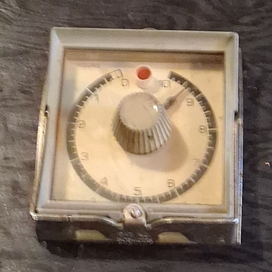 Square Analog Dial Timer Module 0-10 Dial Industrial Control Timer