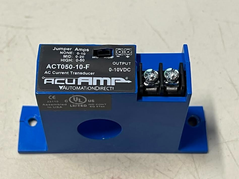 AcuAMP ACT050-10-F AC current transducer 1-phase fixed core New open box