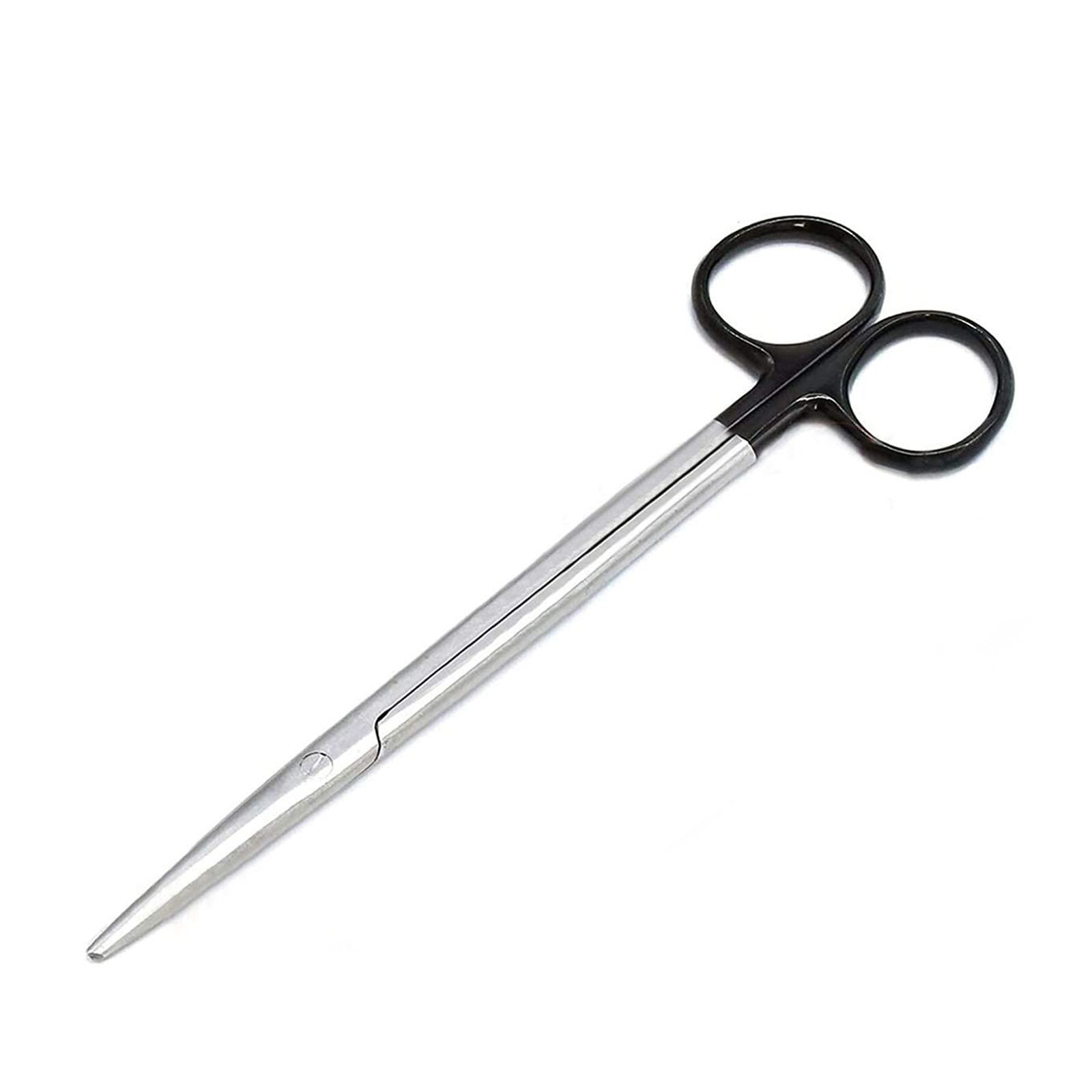 Metzenbaum Dissecting Scissors 7″ Straight Surgical Instruments (Black Handle)