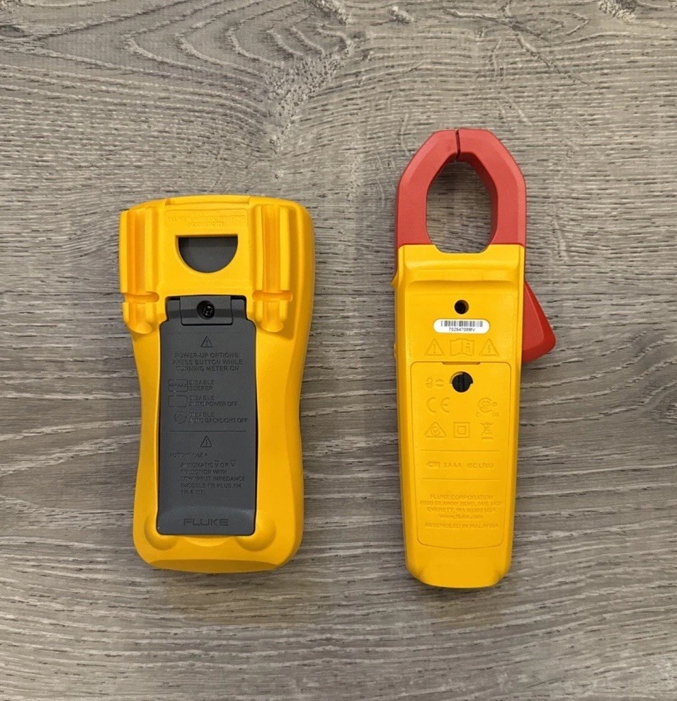 Fluke 117/323KIT Electrician’s Multimeter & True RMS Clamp Meter Combo Kit