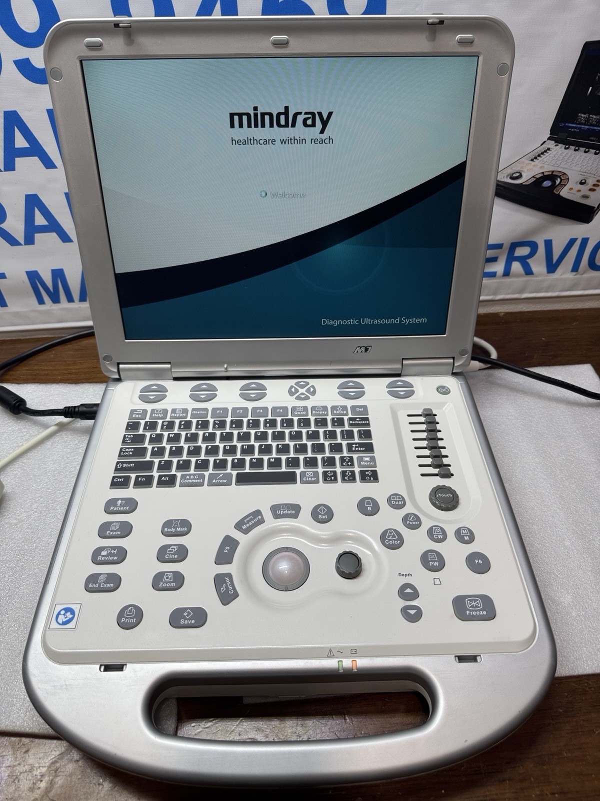 Mindray M7 With Linear Transducer 7L4S (YOU WILL RECEIVE WHAT IS IN THE PICTURE)