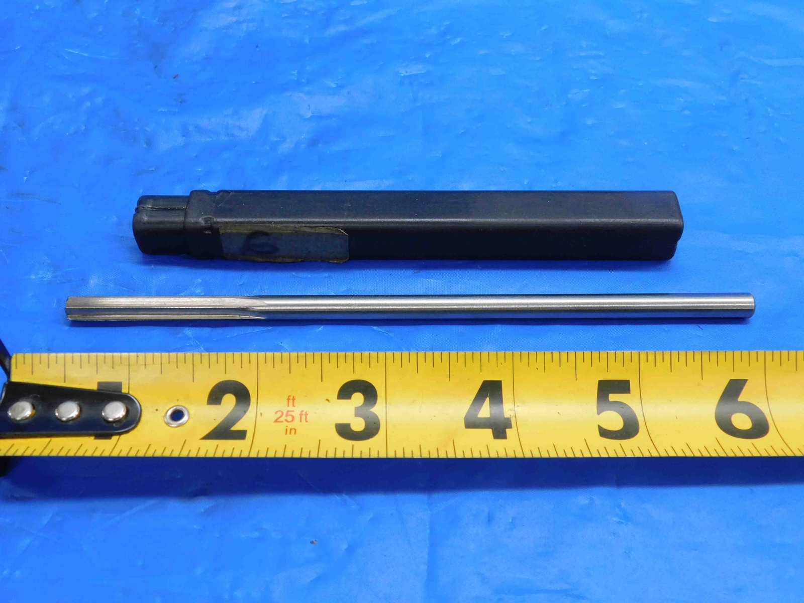0.2362 O.D. HSS CHUCKING REAMER 6 FLUTE .2362 15/64 .2500 -.0138 UNDERSIZE 6 mm